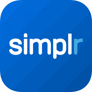 blau direkt simplr Logo